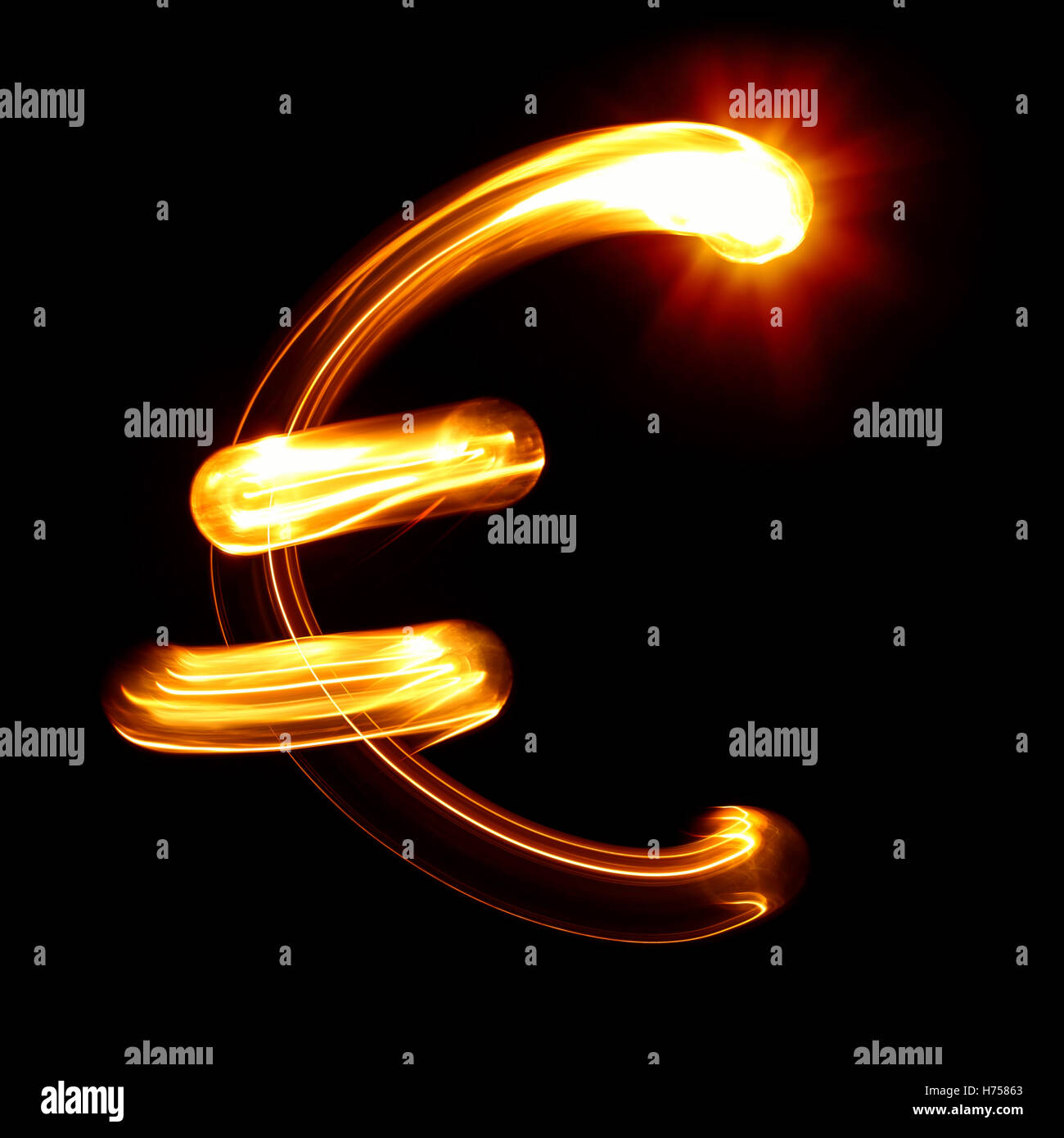 Euro Sign Pictured By Light Stock Photo Alamy euro-sign-pictured-by-light-stock-photo-alamy