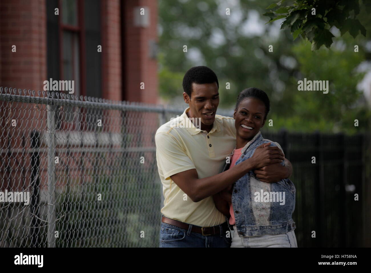 RELEASE DATE: August 26, 2016 TITLE: Southside With You STUDIO: Miramax Films DIRECTOR: Richard Tanne PLOT: Chronicles the summer 1989 afternoon when the future President of the United States of America, Barack Obama, wooed his future First Lady on an epic first date across Chicago's South Side PICTURED: Parker Sawyers as Barack Obama, Tika Sumpter as Michelle Robinson. (Credit Image: c Miramax Films/Entertainment Pictures/) Stock Photo
