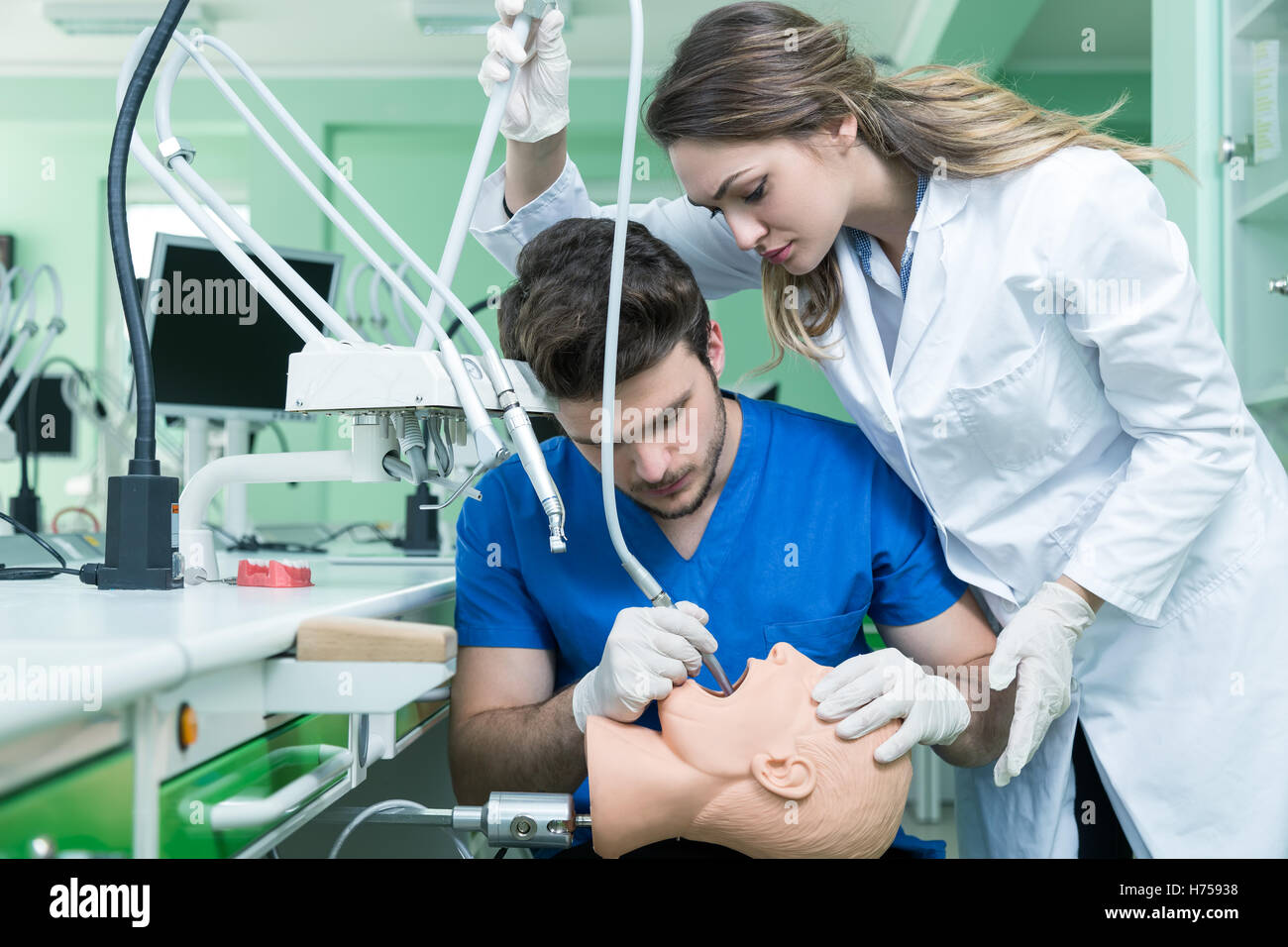 Dental prosthesis, dentures, prosthetics work Stock Photo Alamy