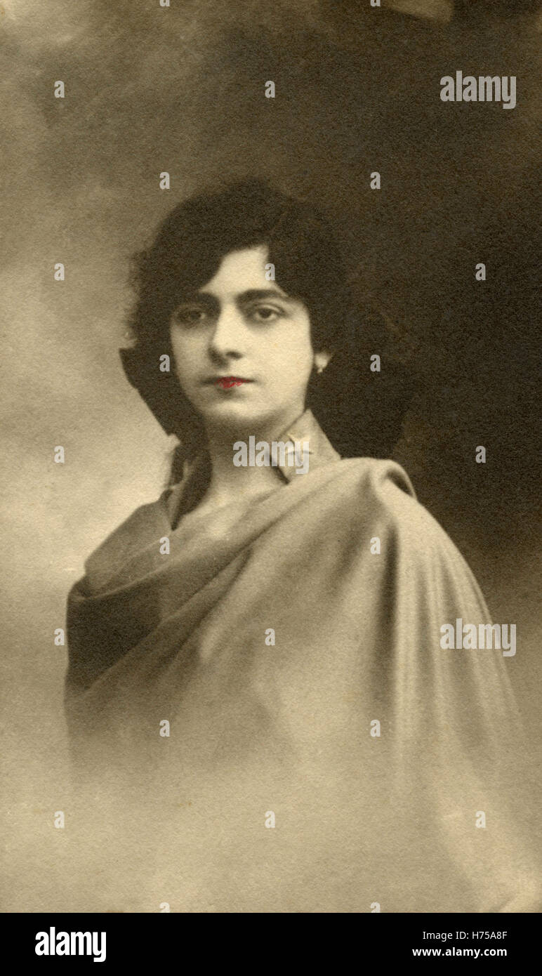 Woman and cloak hi-res stock photography and images - Alamy