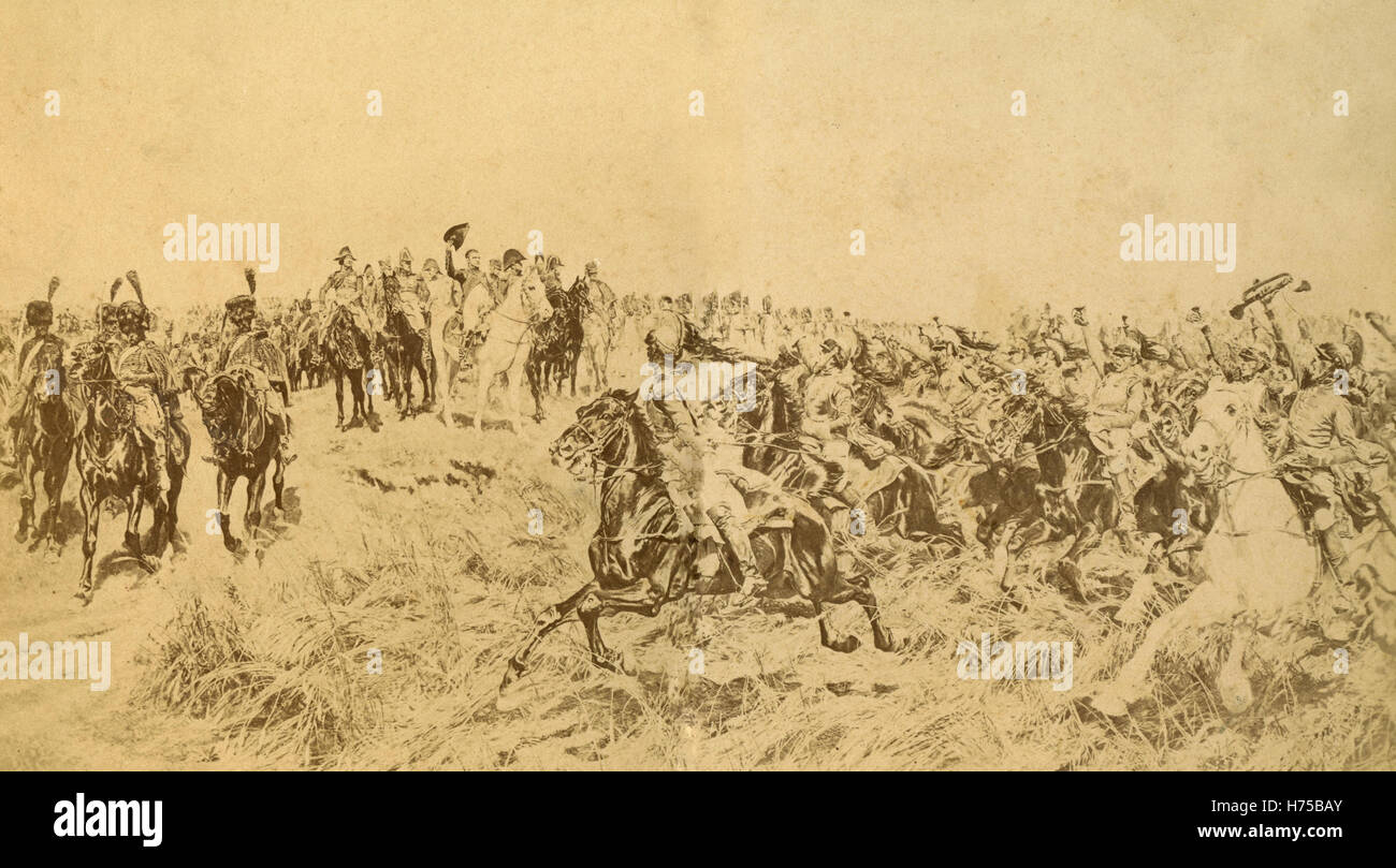 Napoleon battle painting hi-res stock photography and images - Alamy