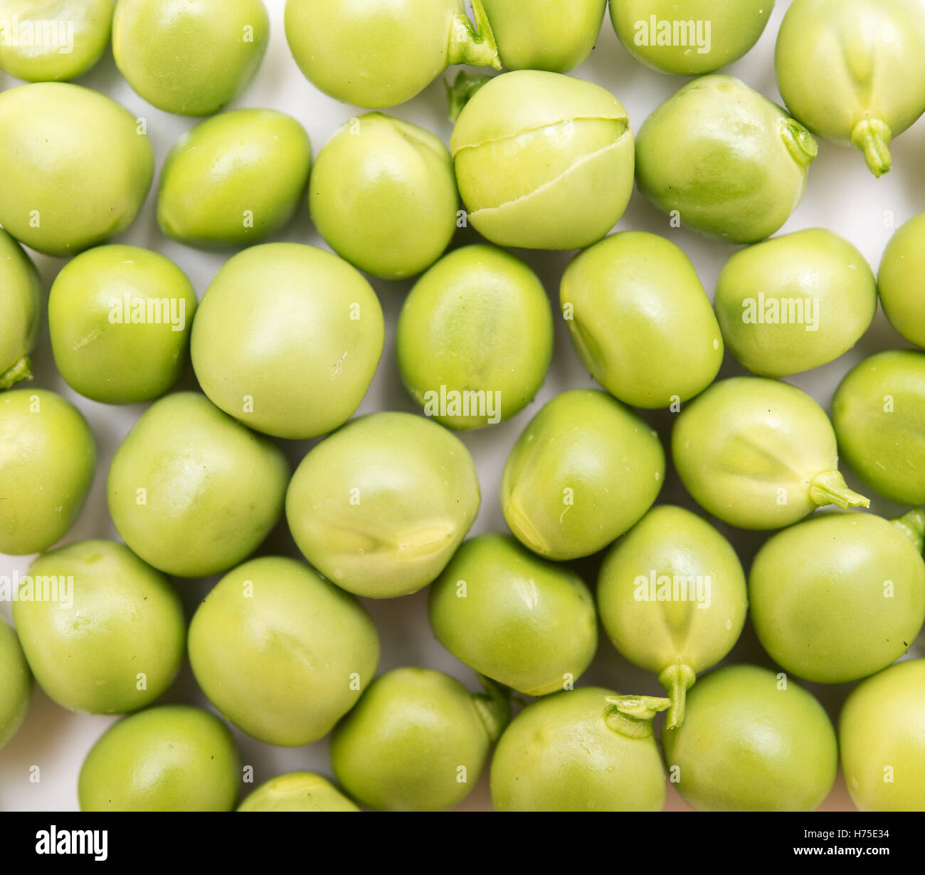 fresh green pea background Stock Photo Alamy