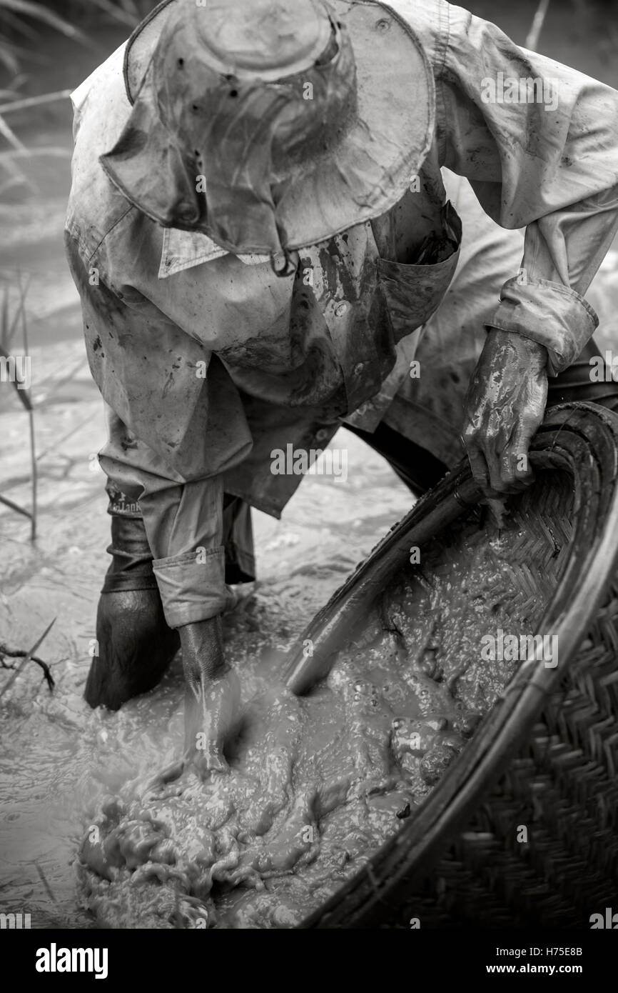 Gem Mining, Sri Lanka Stock Photo Alamy