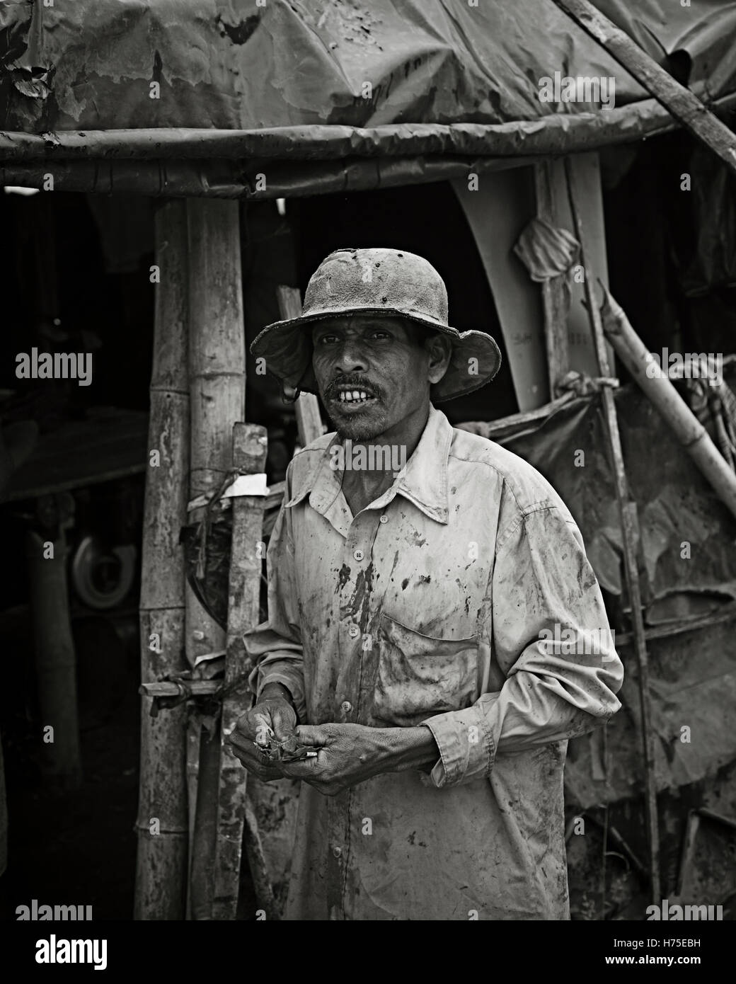 Gem Mining, Sri Lanka Stock Photo