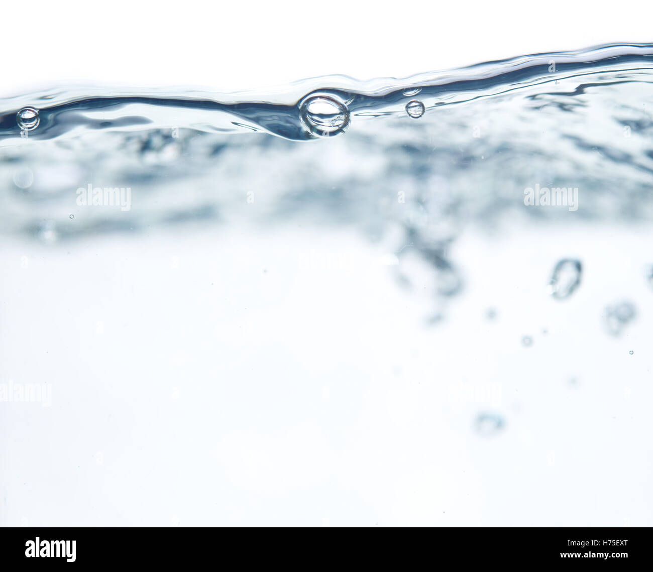 fresh water isolated on white background Stock Photo - Alamy