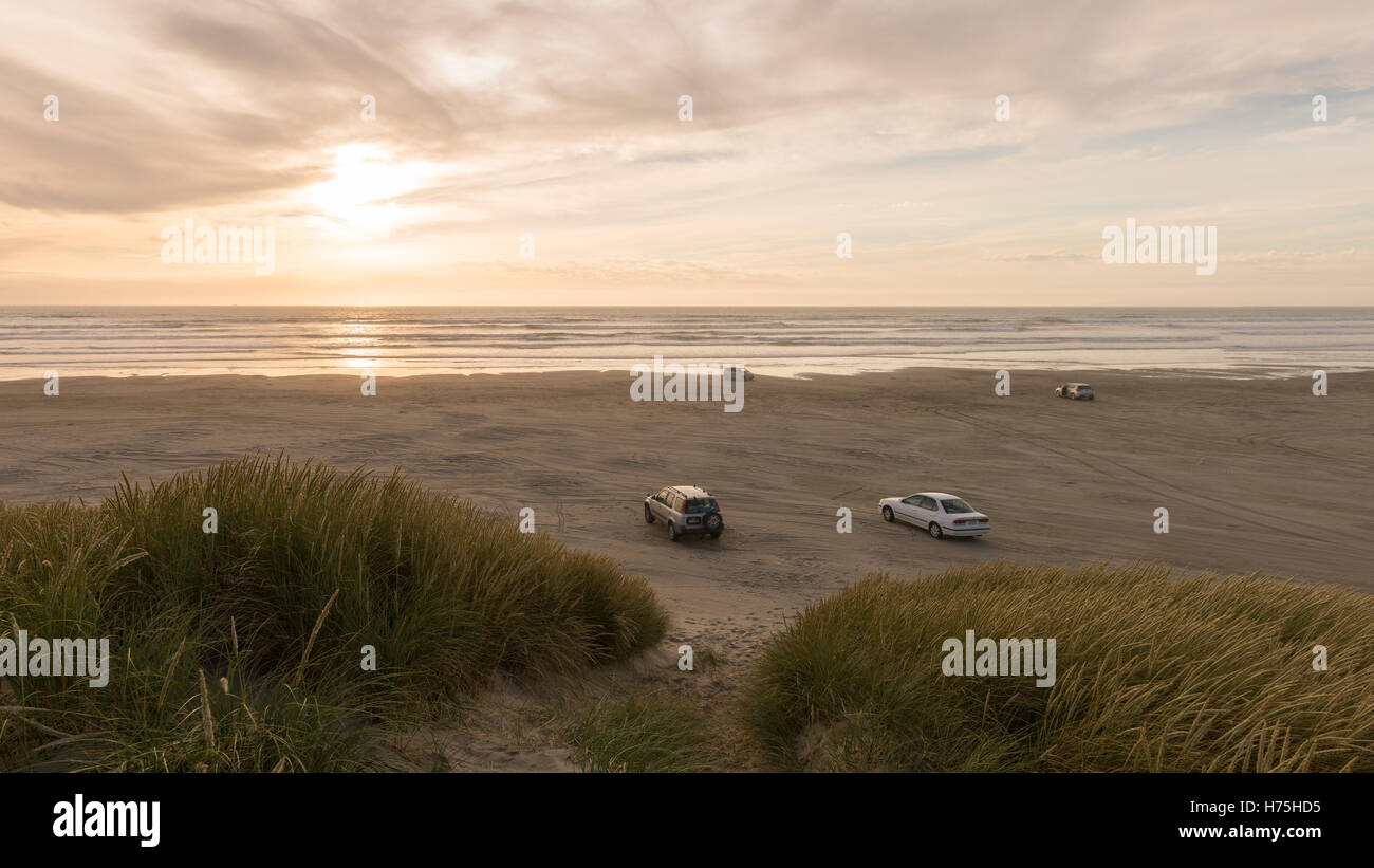 Oreti Beach in Invercargill, New Zealand's South Island Stock Photo Alamy