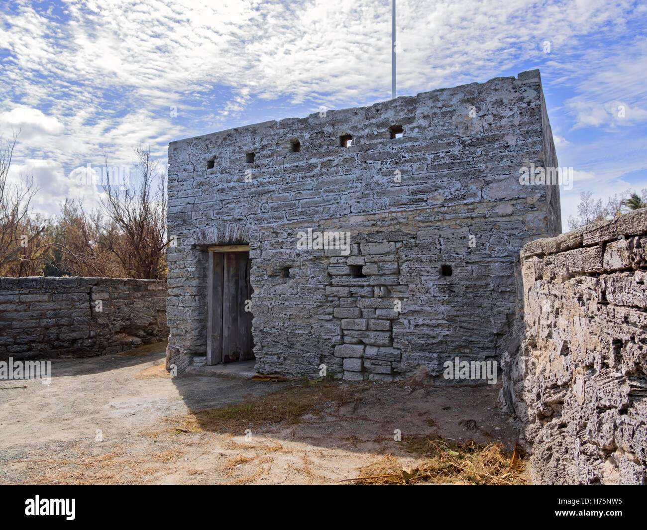 Gates Fort, St George's, Bermuda Stock Photo