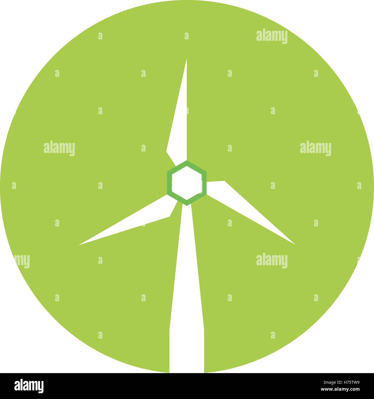 wind energy green alternative vector illustration design Stock Vector ...