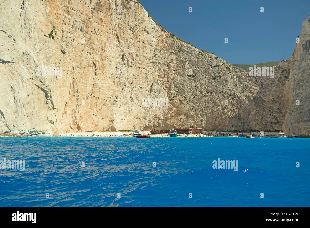 Zakynthos cliffs sea greece hi-res stock photography and images - Alamy