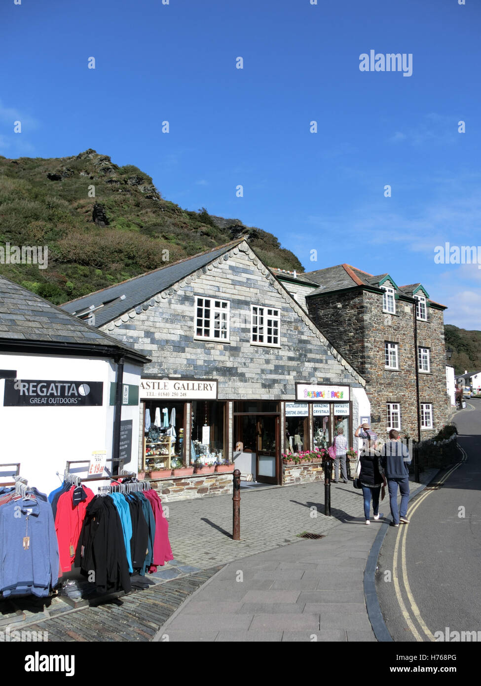Boscastle Village, North Cornwall, England, UK Stock Photo Alamy