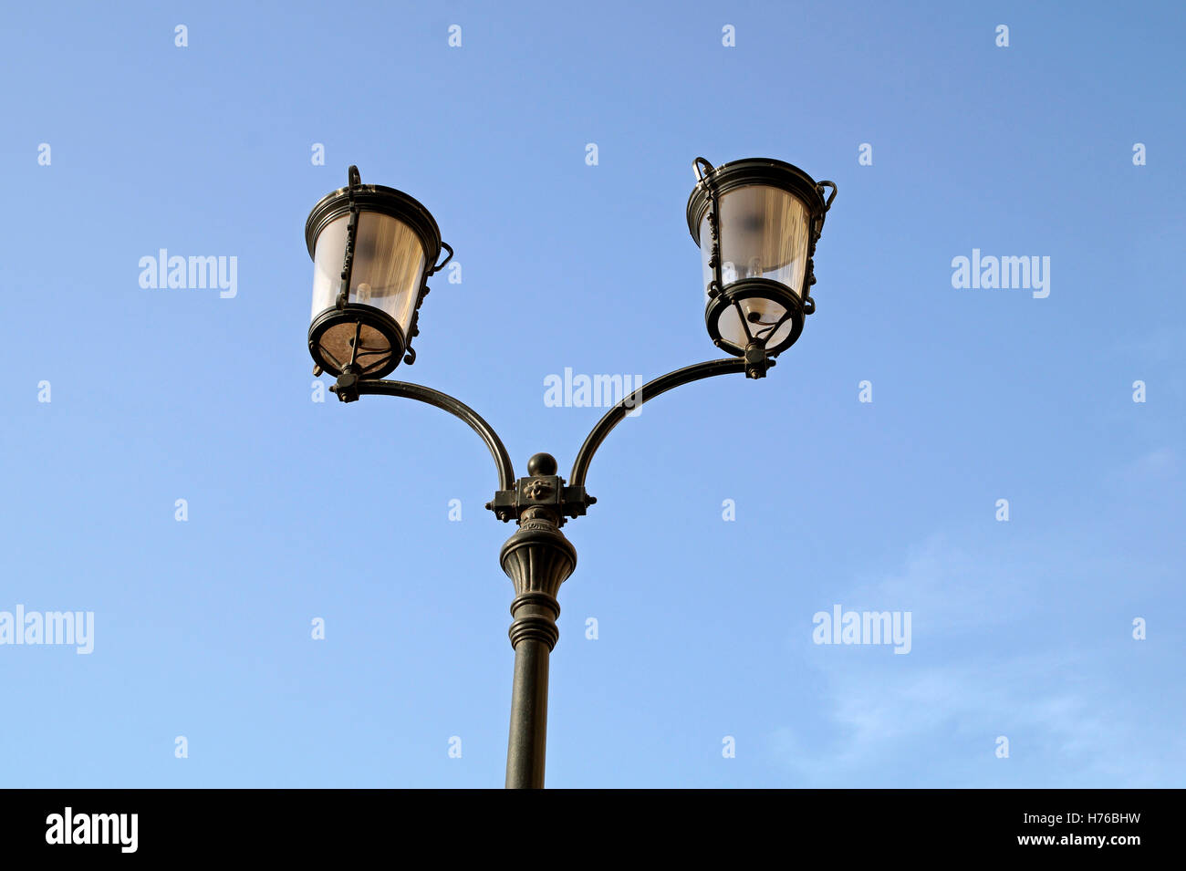 lamp street lighting Stock Photo