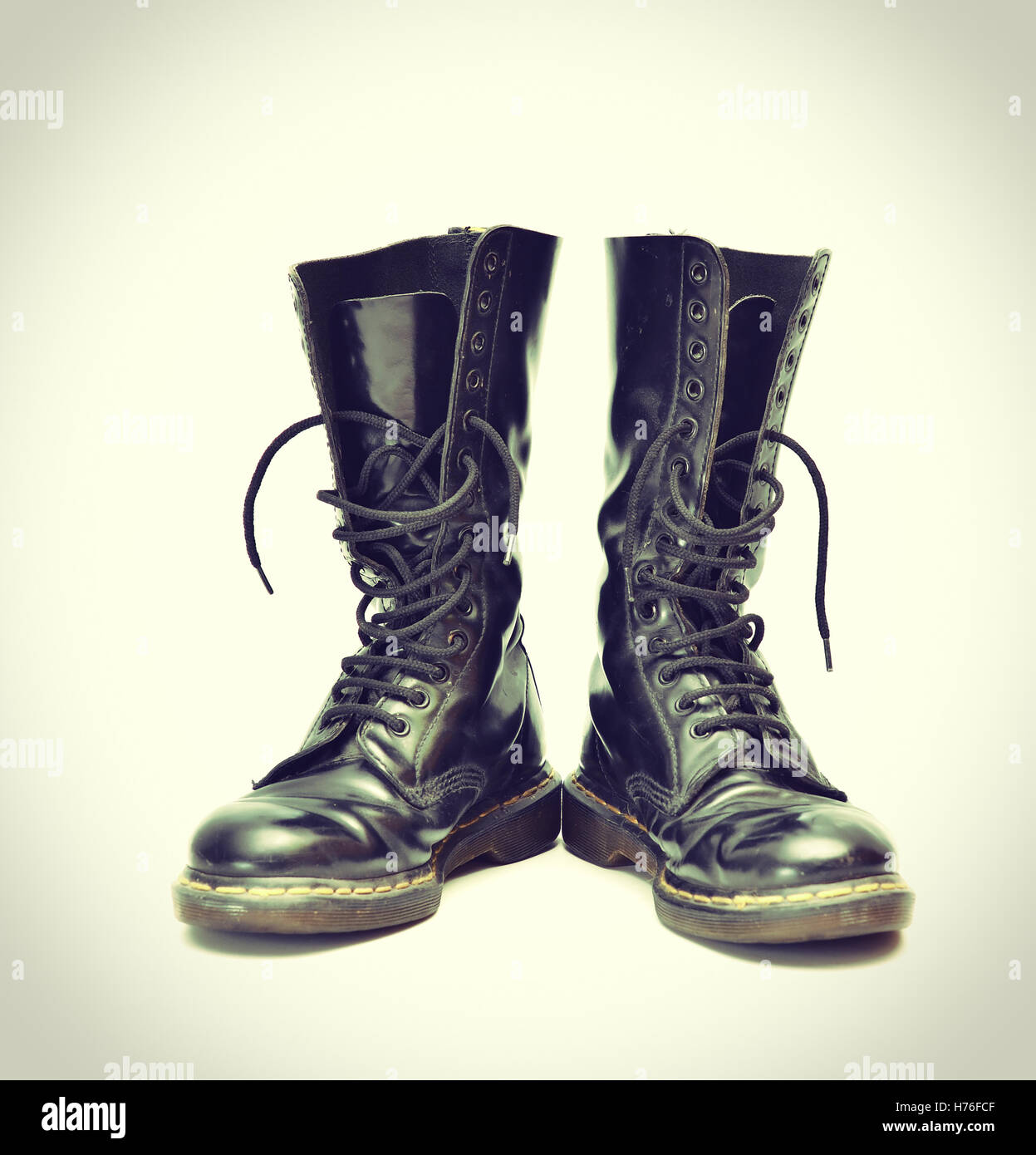 Doc martens army hi-res stock photography and images - Alamy