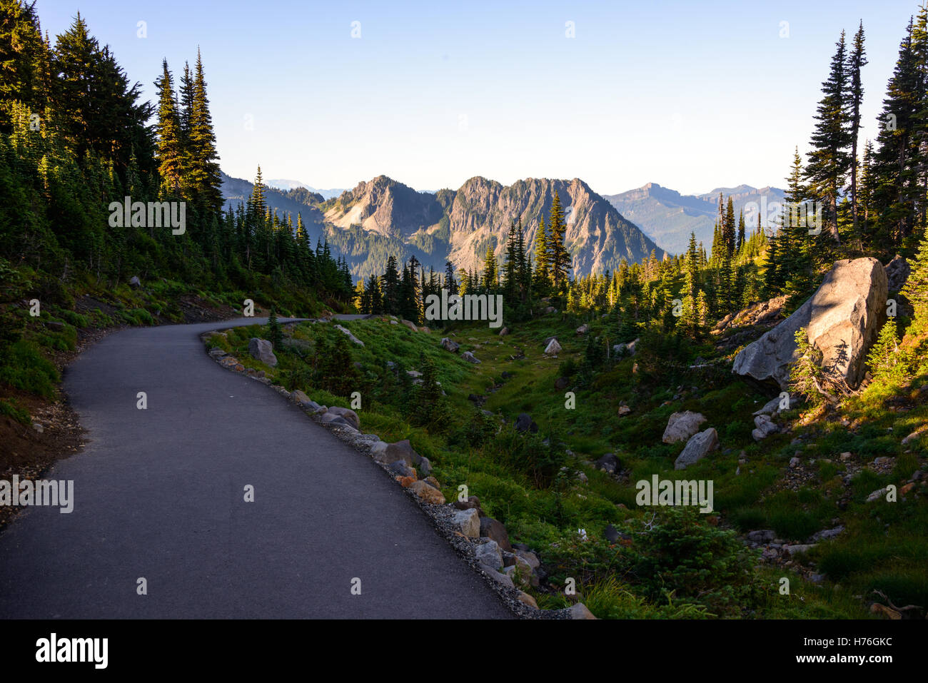 Mount Rainier National Park Stock Photo Alamy