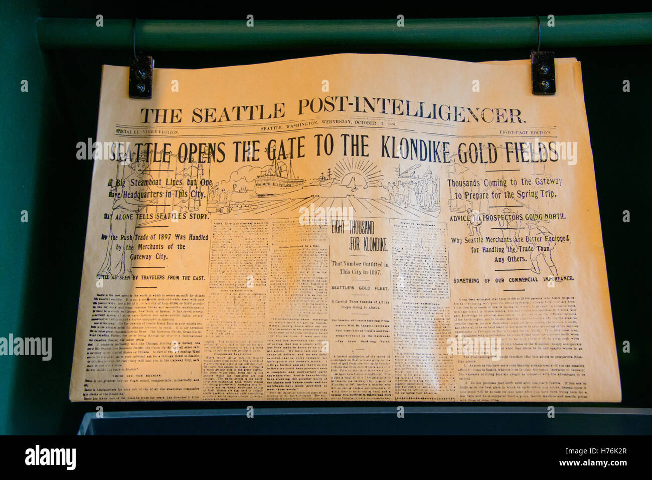 Klondike Gold Rush National Historical Park Stock Photo - Alamy