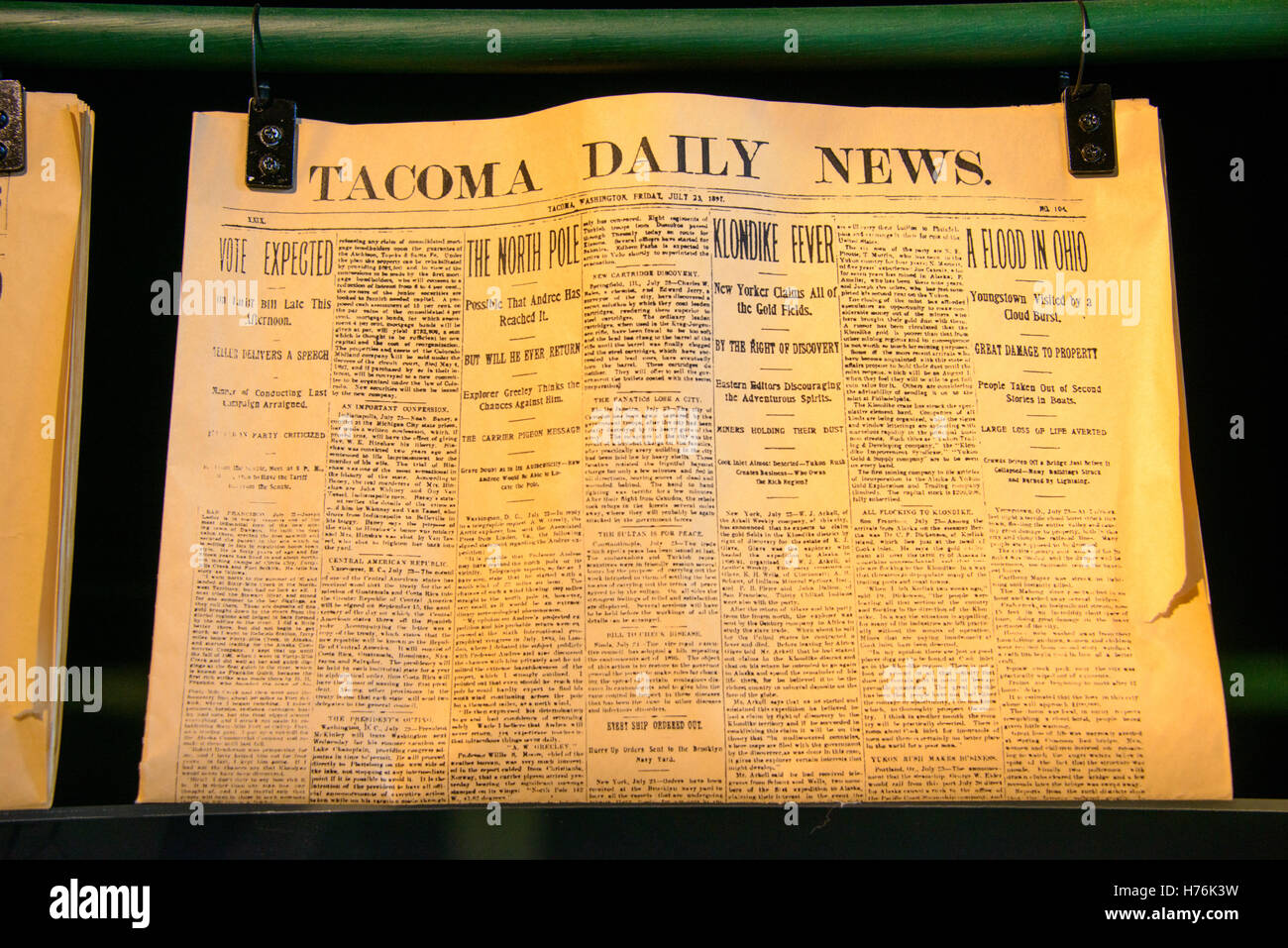 Klondike Gold Rush National Historical Park Stock Photo - Alamy