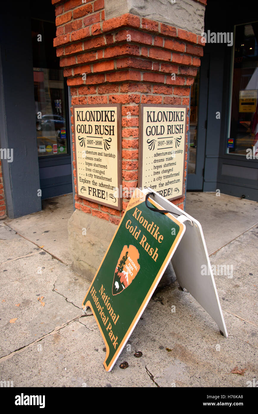 Klondike Gold Rush National Historical Park Stock Photo - Alamy