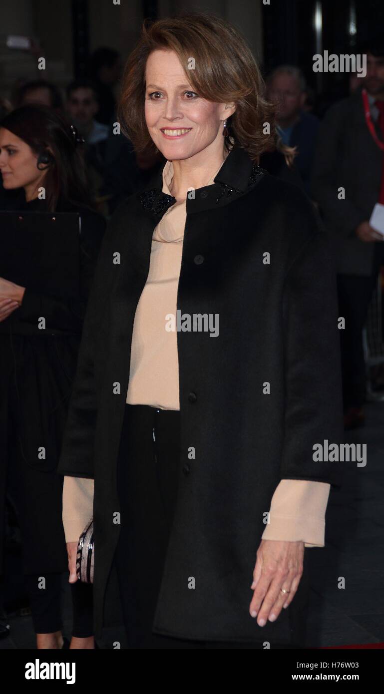 London, UK. Sigourney Weaver at the 60th BFI London Film Festival "A ...