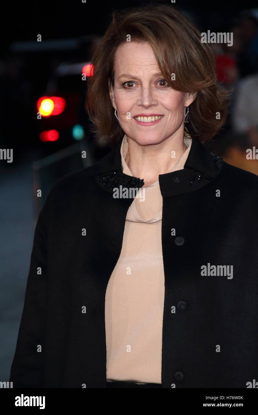 London, UK. Sigourney Weaver at the 60th BFI London Film Festival "A ...