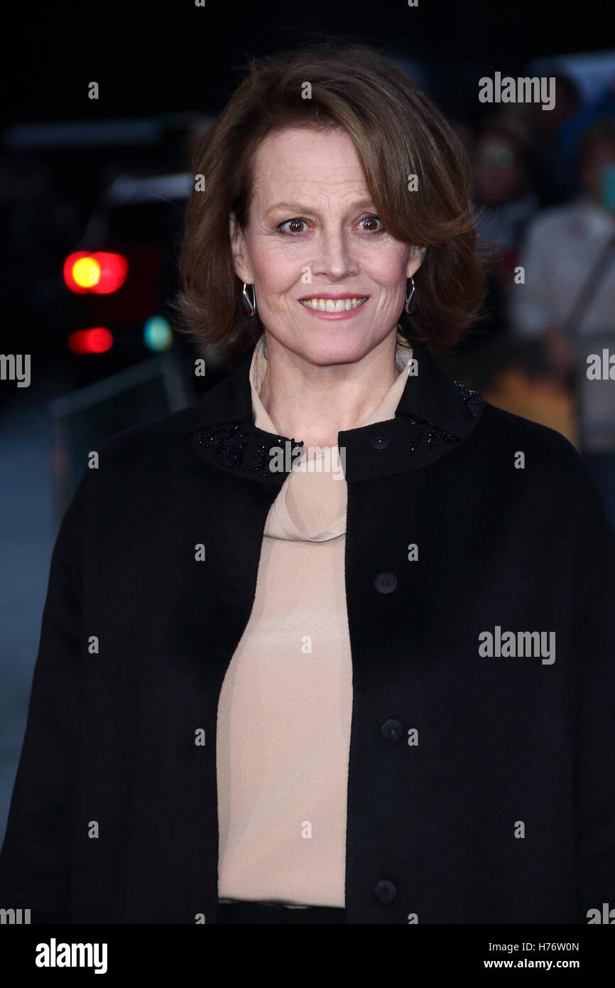 London, UK. Sigourney Weaver at the 60th BFI London Film Festival "A ...