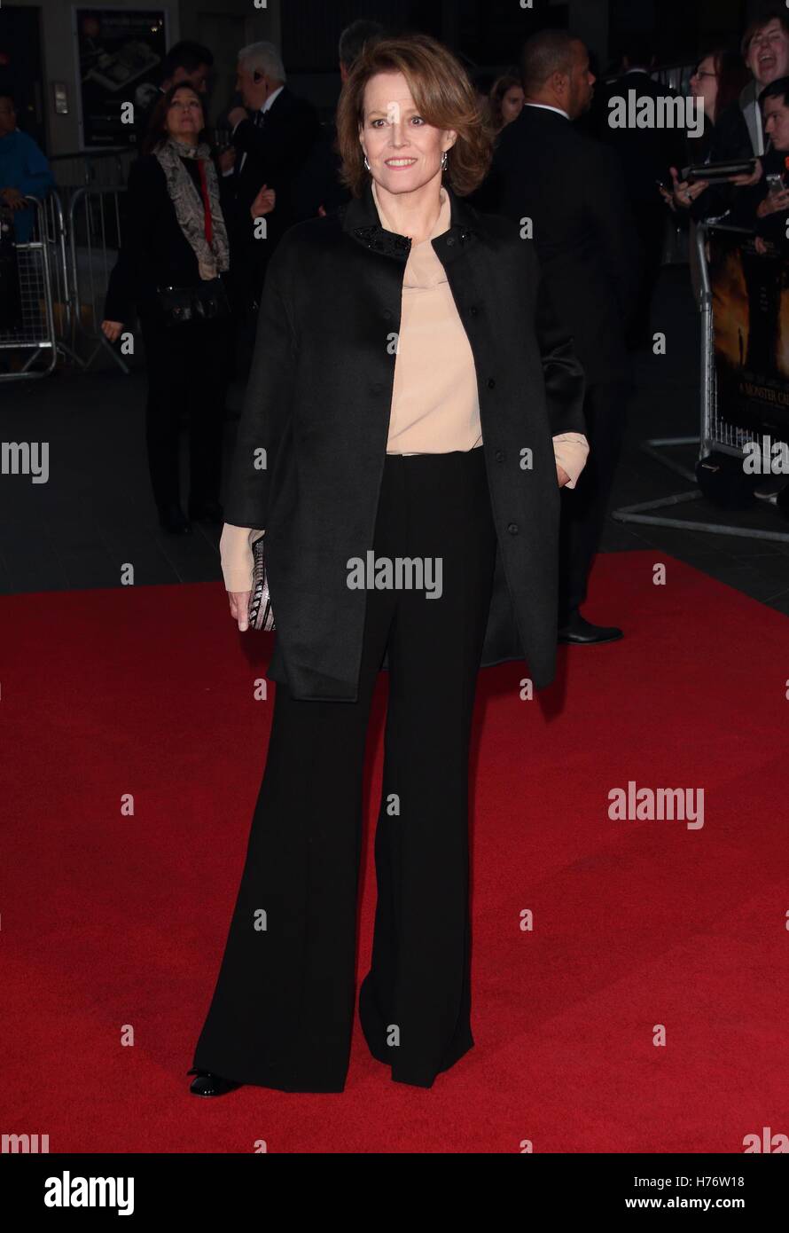 London, UK. Sigourney Weaver at the 60th BFI London Film Festival "A ...