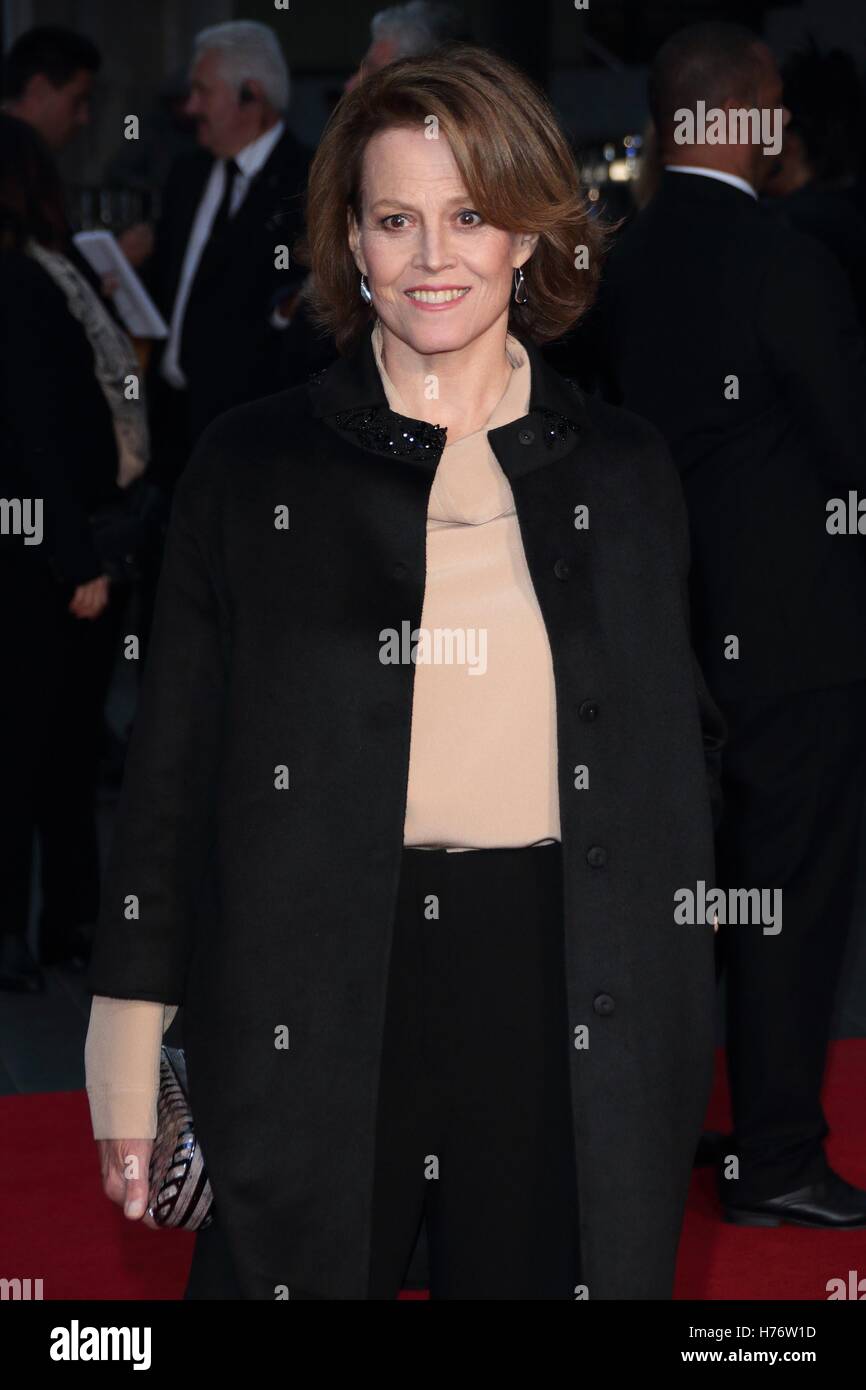 London, UK. Sigourney Weaver at the 60th BFI London Film Festival "A ...