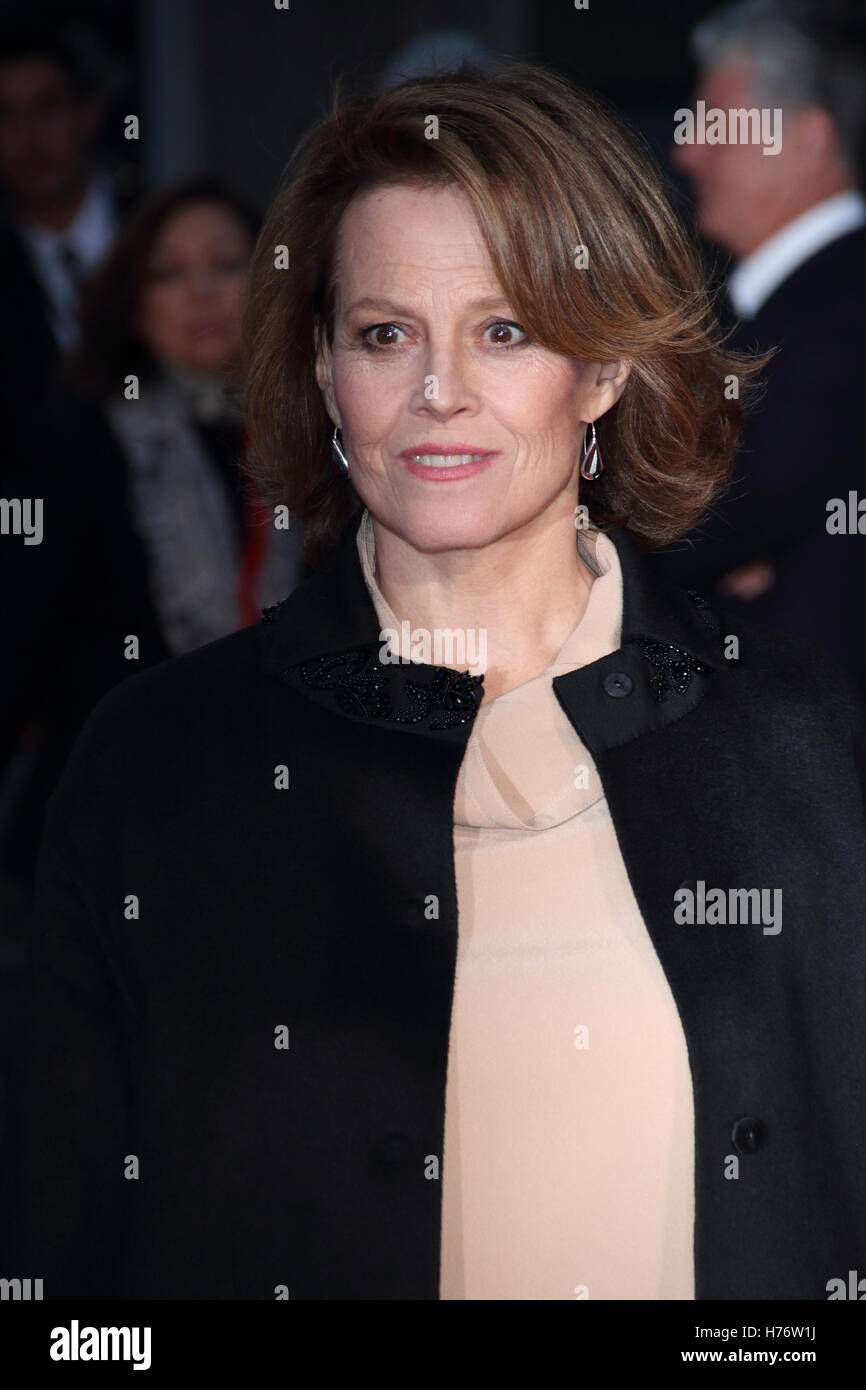 London, UK. Sigourney Weaver at the 60th BFI London Film Festival "A ...