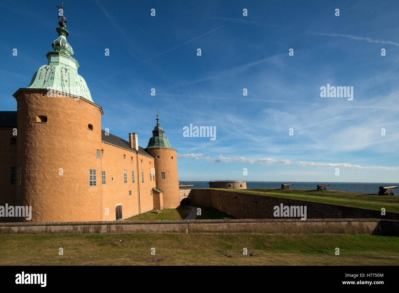 Kalmar Castle (Kalmar slott), the province of Smaland in Sweden Scandinavia Europe Stock Photo
