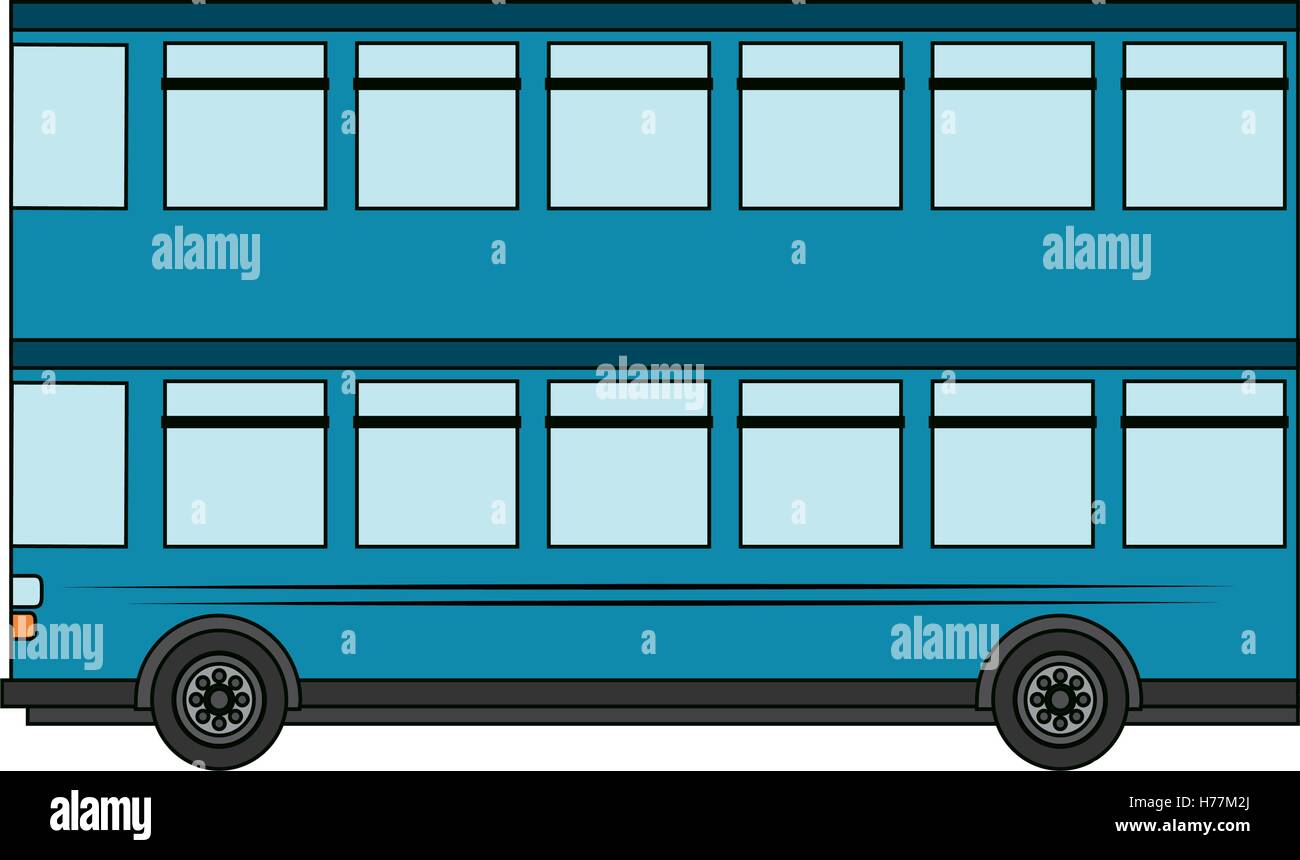 Isolated bus vehicle design Stock Vector Image & Art - Alamy