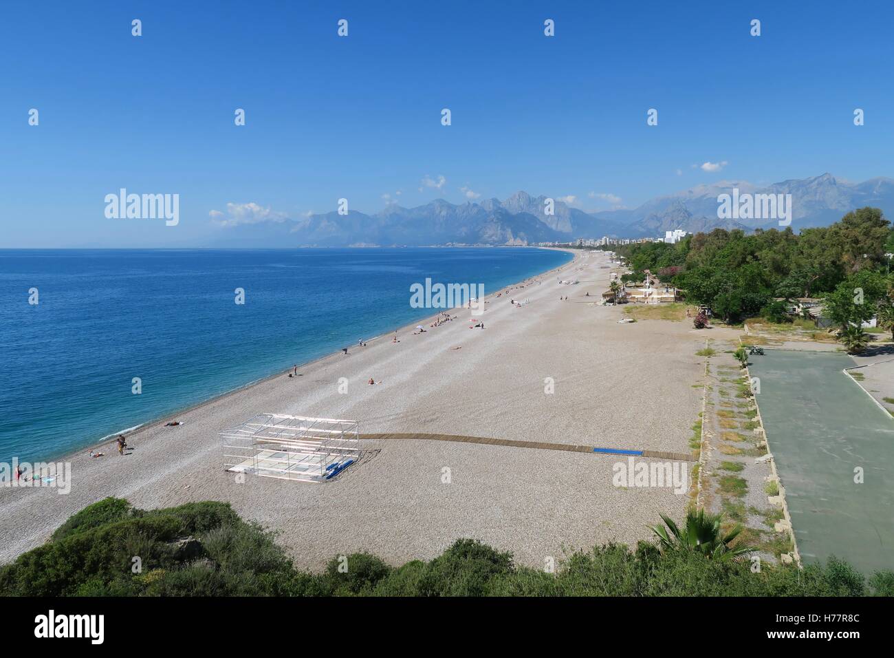 Konyaalti Beach in Antalya in May, Turkey Stock Photo Alamy