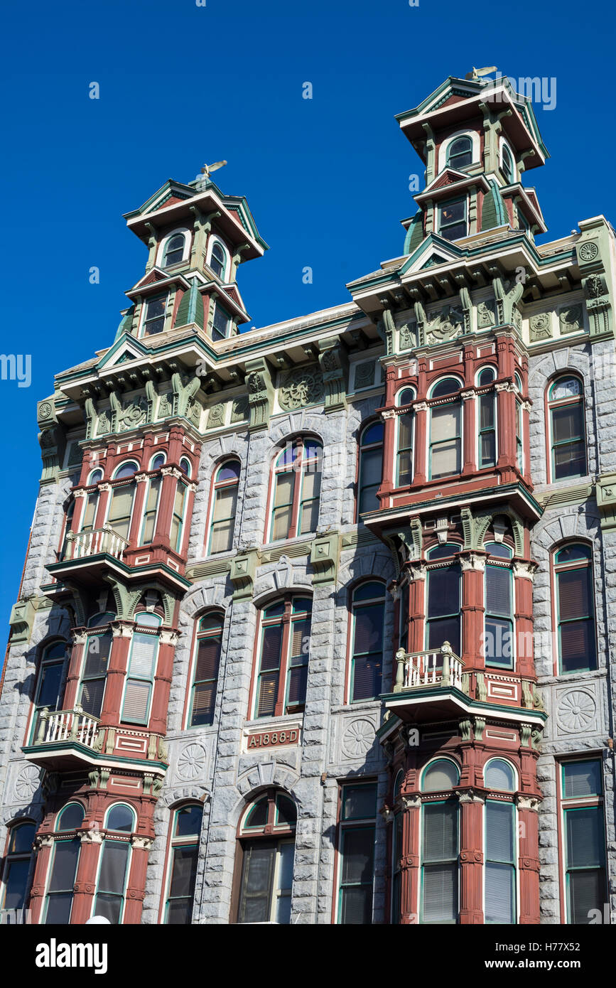 The Louis Bank of Commerce building, Gaslamp Quarter, San Diego