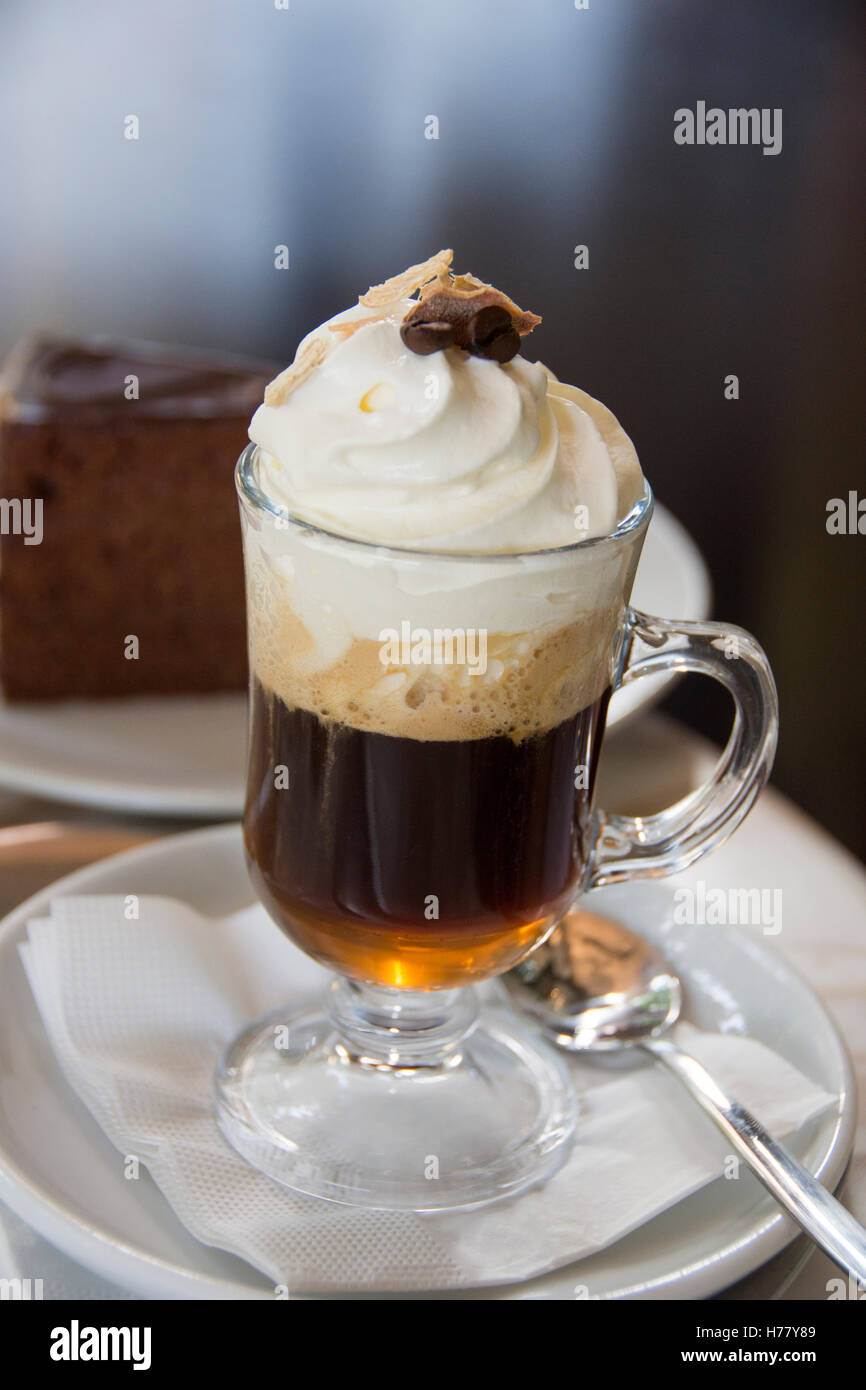 coffee cappuccino cup Stock Photo