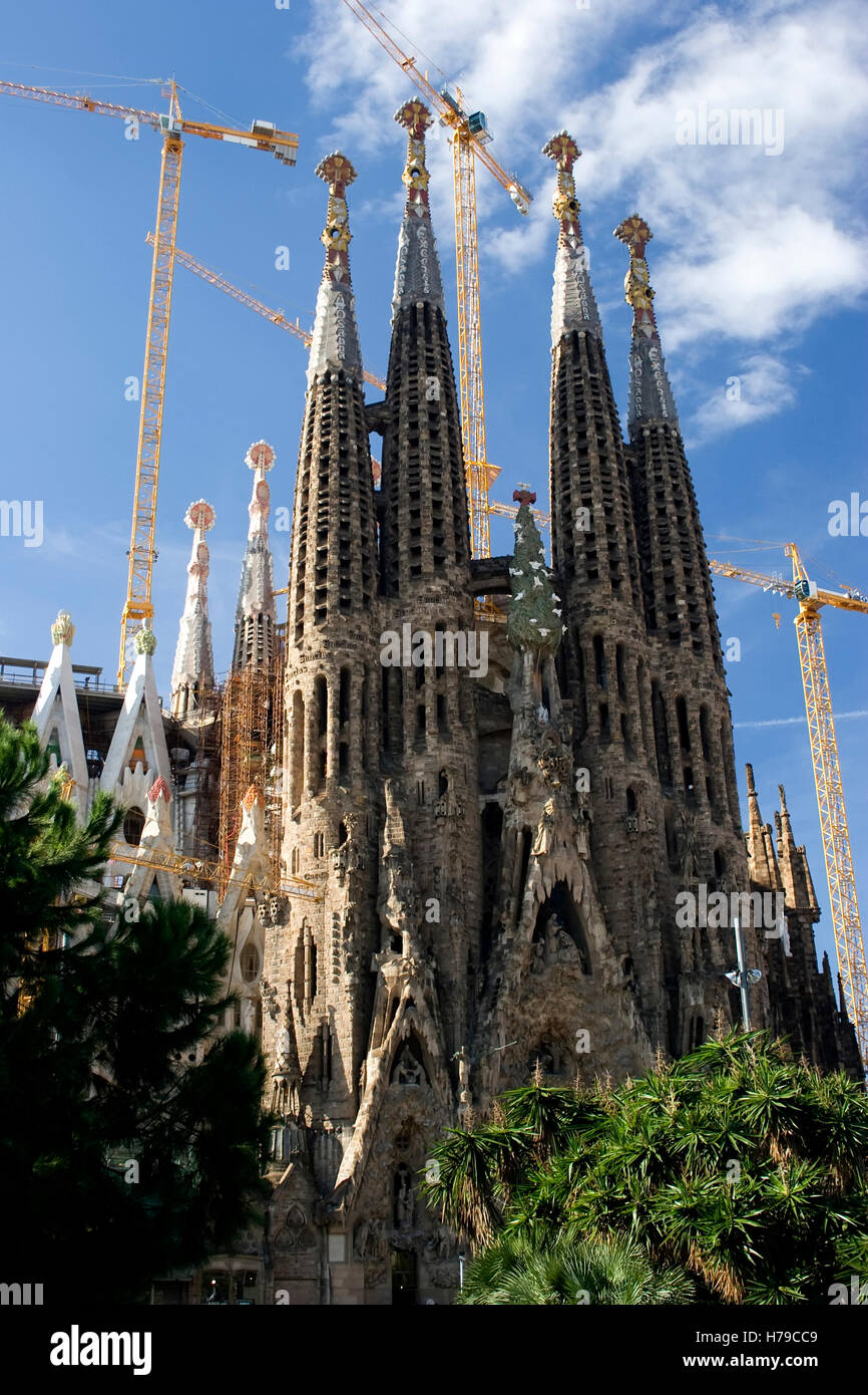 sagrada familia in barcellona Stock Photo - Alamy