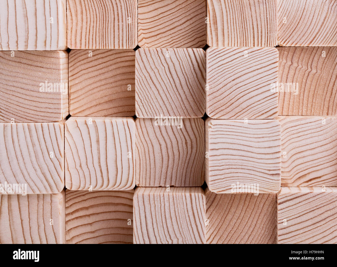natural wood cut  beam background Stock Photo