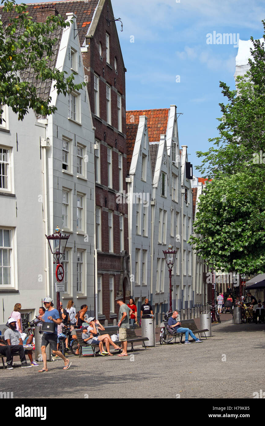 Streets of Amsterdam, the Netherlands Stock Photo