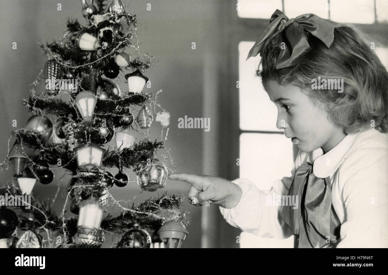 1960's christmas tree hi-res stock photography and images - Alamy