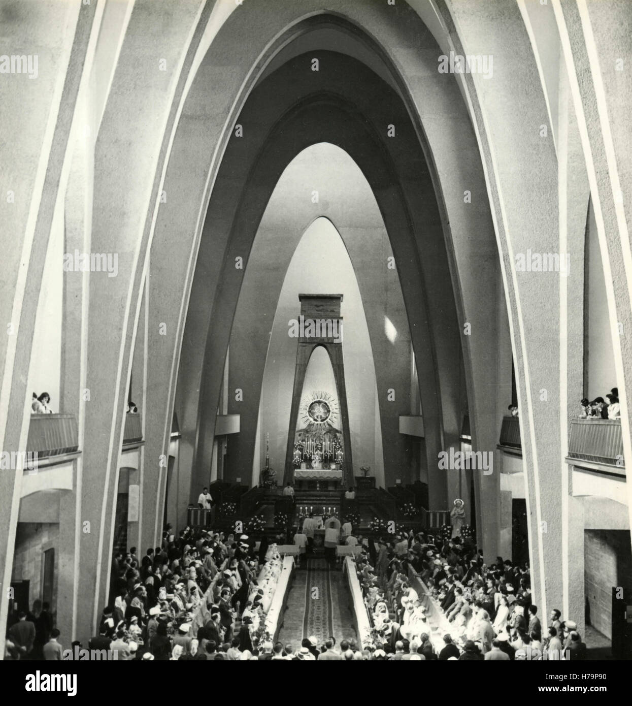Religious ceremony in the church, Italy Stock Photo - Alamy