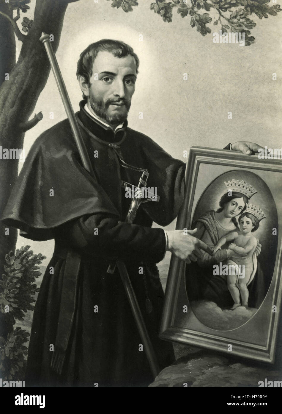 Portrait of blessed Antonius Baldinucci Stock Photo