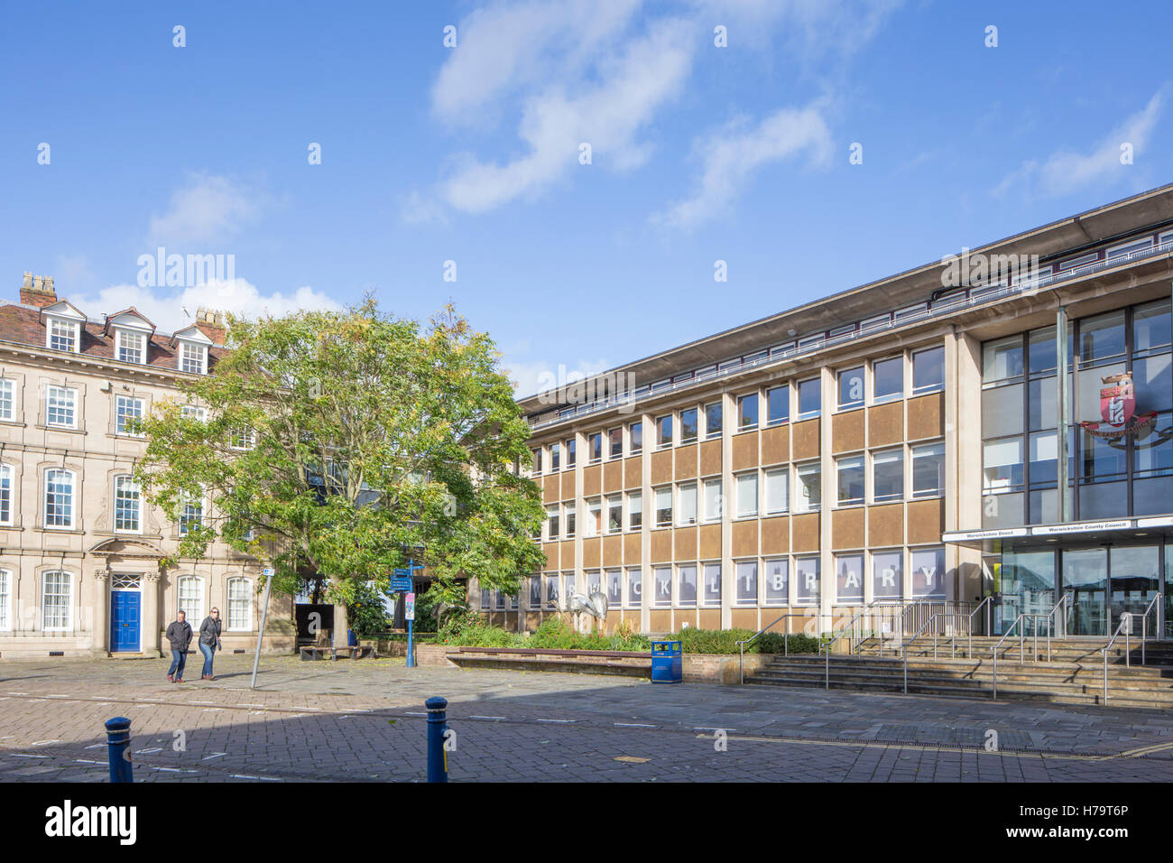 Warwick County Council building, Warwick, Warwickshire, England, UK Stock Photo