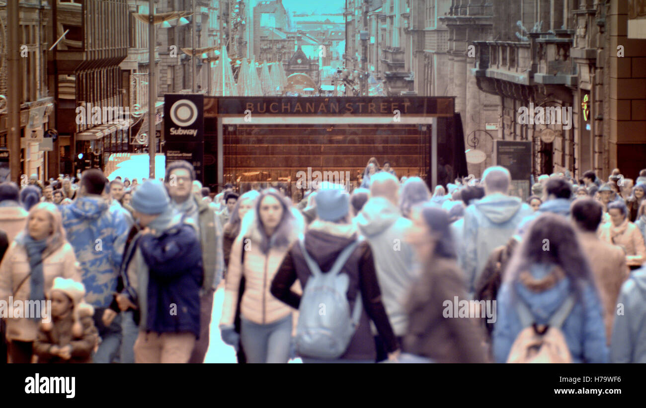Glasgow subway war hires stock photography and images Alamy