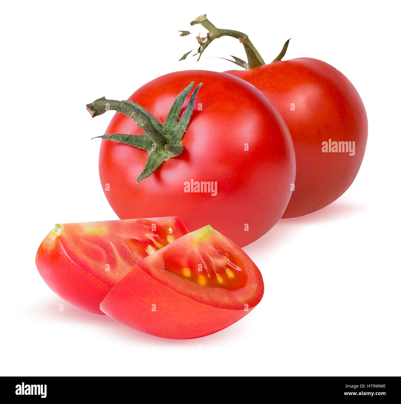 tomato isolated on white background Stock Photo - Alamy