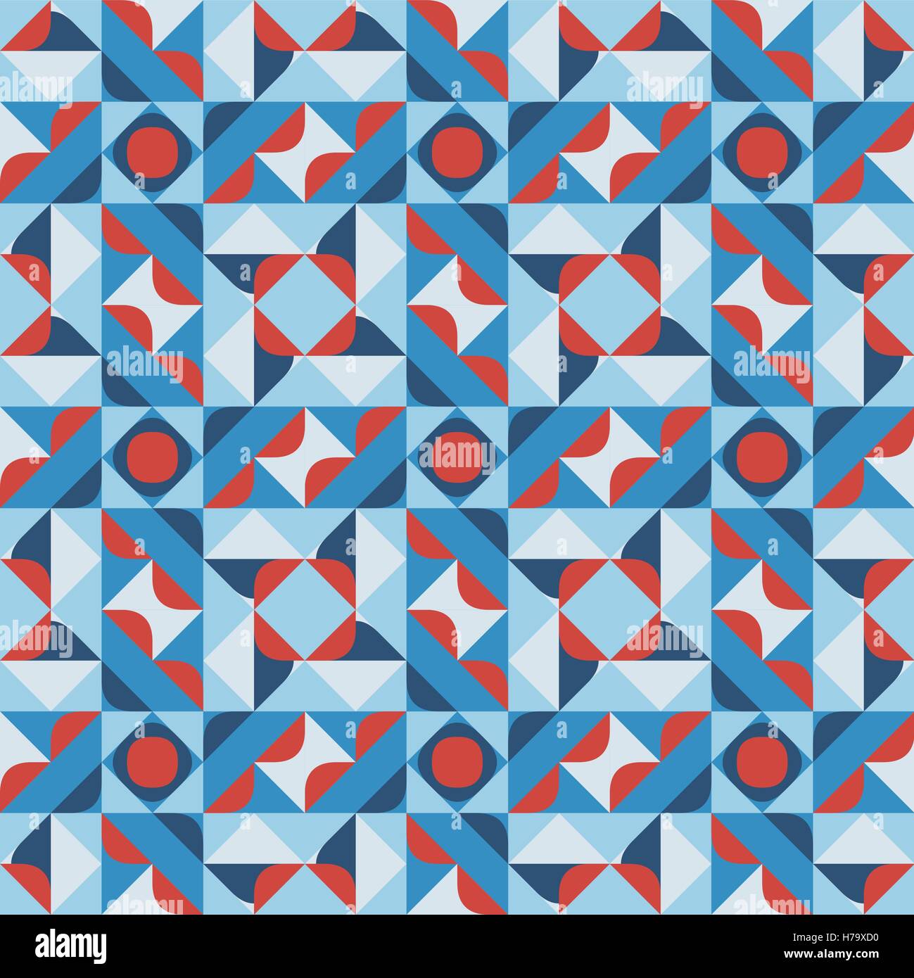 Seamless monochrome rounded square pattern hi-res stock photography and ...