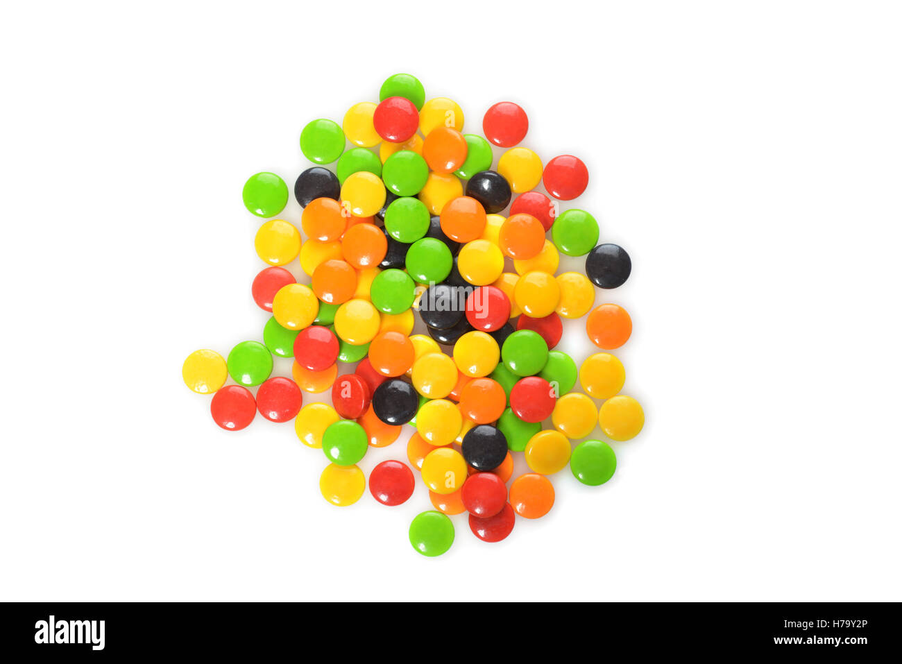 pile assorted hard candy Stock Photo Alamy