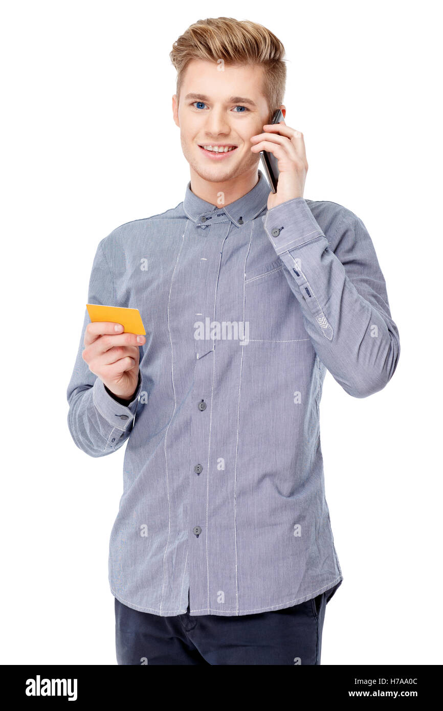 Portrait of young caucasian man Stock Photo - Alamy