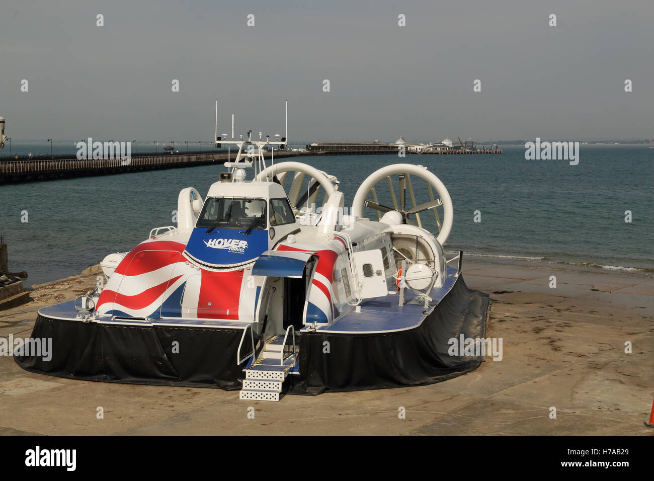 Hovercraft,Ryde,Isle of Wight Stock Photo Alamy