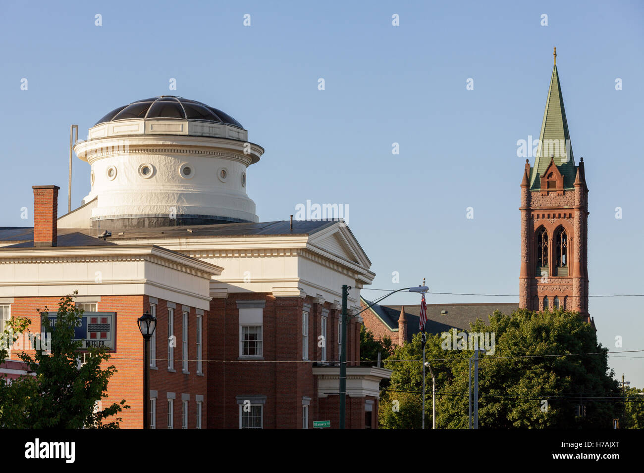James Street, Rome, New York, USA Stock Photo Alamy