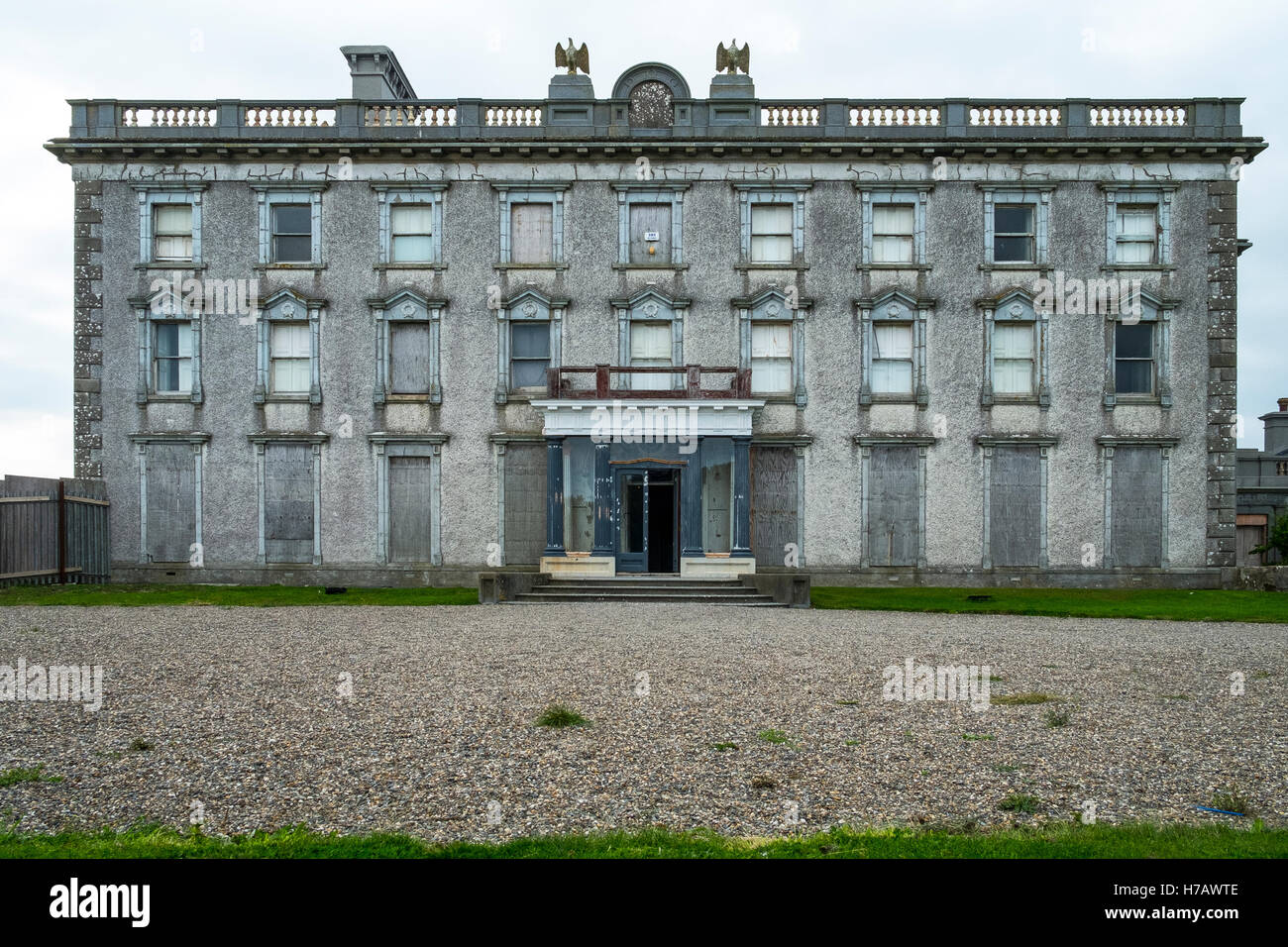 loftus hall wexford ireland haunted house Stock Photo Alamy