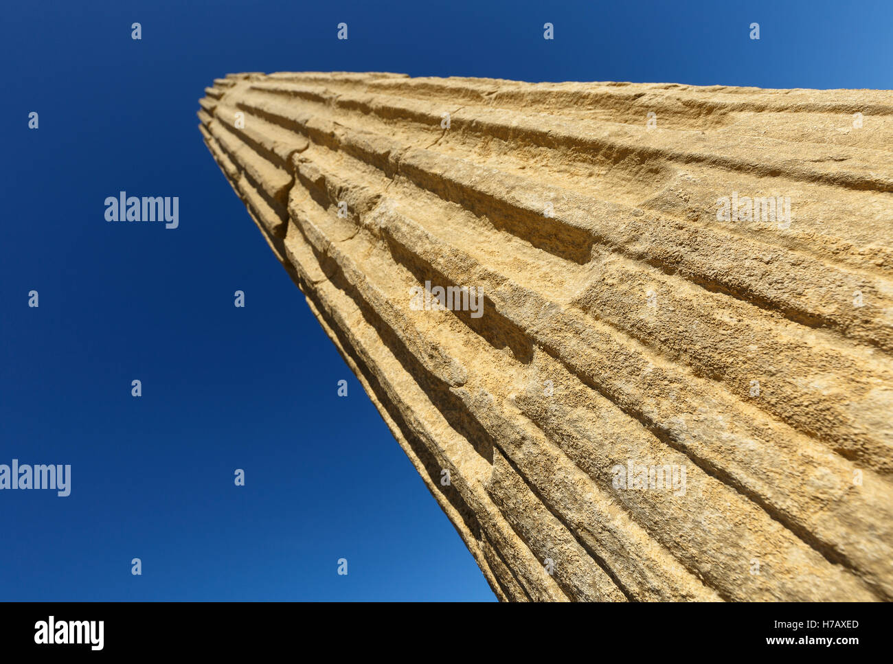 Ruins of Santa Criz Roman city. Eslava village. Navarra province. Spain. Europe Stock Photo