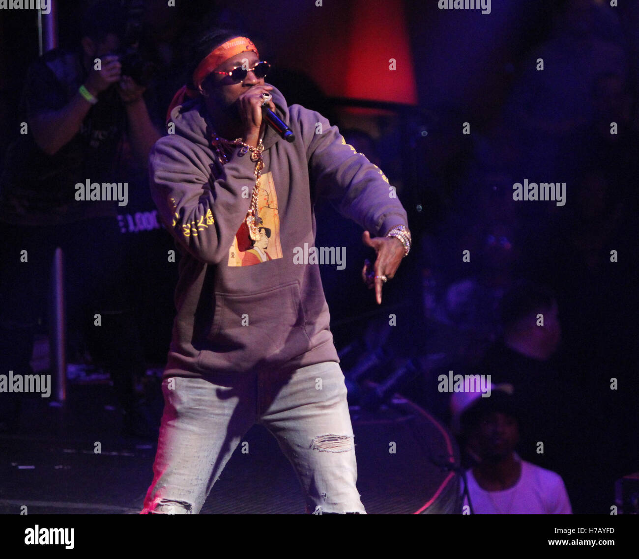 Las Vegas, Nevada, USA. 3rd Nov, 2016. Rapper 2 Chainz makes his DRAI's ...