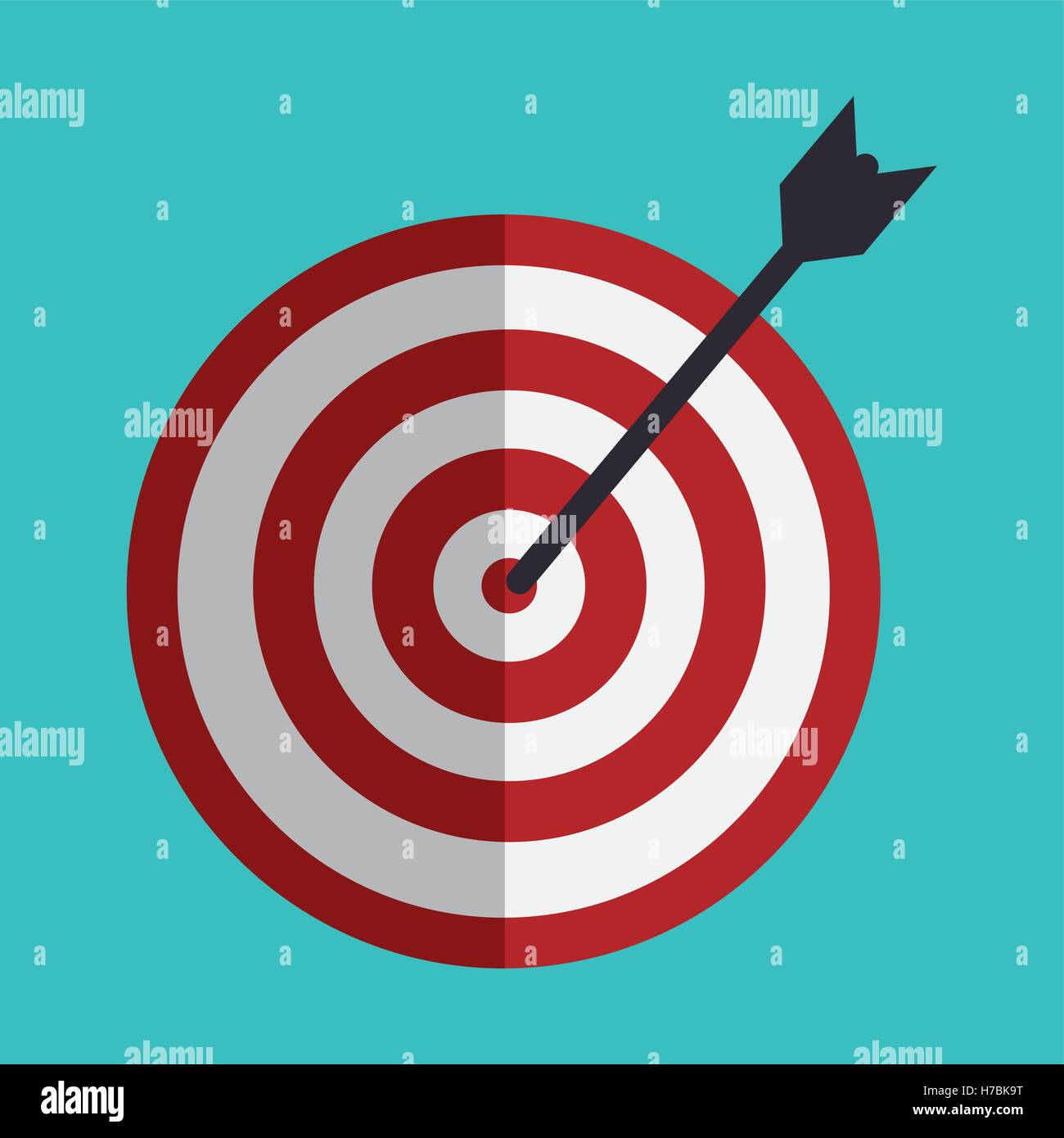 target arrow success isolated icon vector illustration design Stock ...