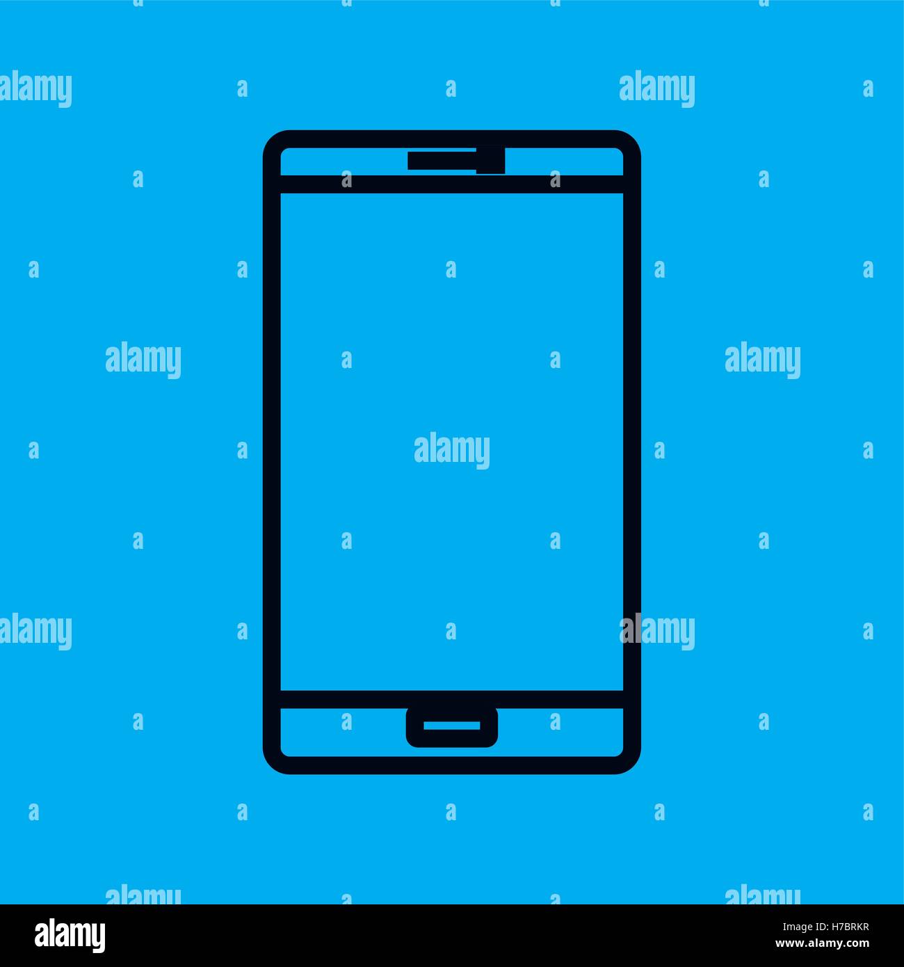 smartphone technology data flat icon vector illustration design Stock ...